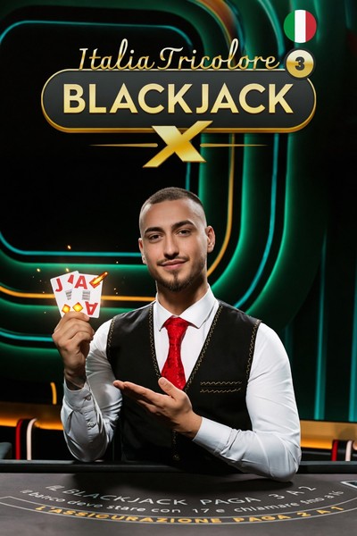 Blackjack Italia Tricolore 3 slot at Betwest Casino